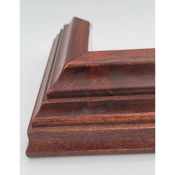 Home Interiors Wooden Wall 2 Corner Candle Holders Homco - Picture 11 of 11